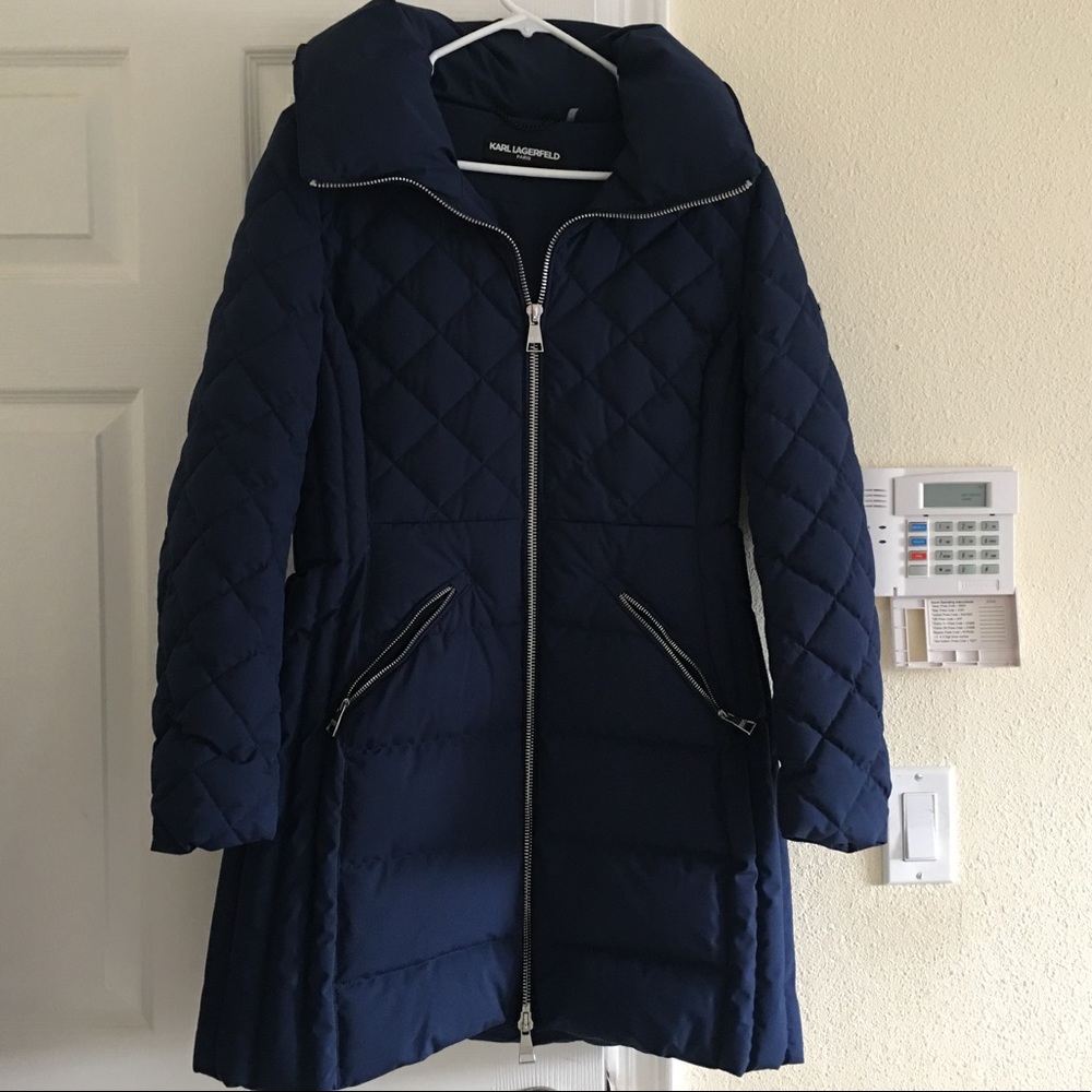 Karl Lagerfeld Paris puffer coat